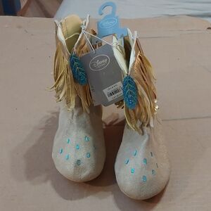 Disney Store Glittery Silver Shoes